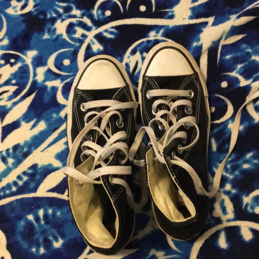 Black High Top Converse
